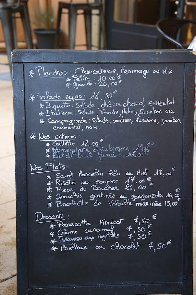 Le vermentino - Menu Image 1